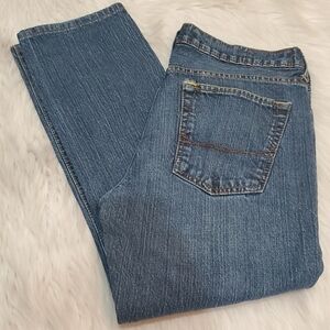 Bullhead Capris blue jean denim‎ size 32 x 30 skinniest style womens